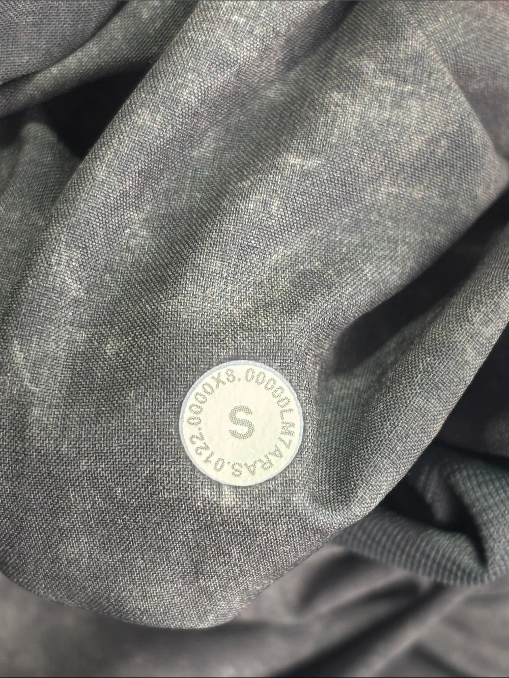Mens Lululemon T.H.E. Short 9" Linerless Shorts Gravel Dust Asphalt Grey S 34W - Picture 3 of 6